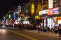 Kenting Street becomes a lively market at night, when it is filled with food stalls & street vendors