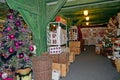 KENTShIN, POLAND. A Christmas-tree decorations warehouse shop in factory of Christmas tree decorations