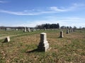 Kentucky Country graveyard Royalty Free Stock Photo