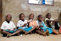 Kenya. Mombasa. January African students. School