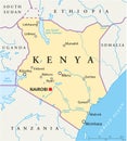 Kenya Political Map