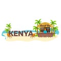 Kenya. Travel. Palm, drink, summer, lounge chair, tropical.