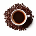 Kenyan Aa Coffee: A Bold And Aromatic Cup Of Perfection Royalty Free Stock Photo