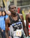 Kenyan athlete Leonard Kipkoech Langat Royalty Free Stock Photo