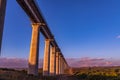 Kenyan Landscape Historic Landmarks Buildings SGR Standard Railway Gauge Line Bridge Pillars Sunrise At The Nairobi National Park