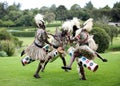 Kenyan people performing traditional African dance