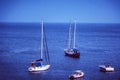 Oceanscape Lone Yacht Boat In Mombasa City County Kenya East Africa