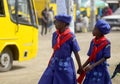 Kenyan school-children with uniforms 06 01 2019