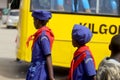 Kenyan school-children with uniforms 06 01 2019