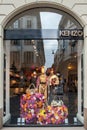 Kenzo boutique in Milan, Italy Royalty Free Stock Photo