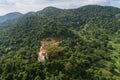 Kep Cambodia, Wat Samathi Pagoda Stupa in Krong Kaeb Asia Aerial Drone Photo