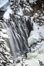 Kepler Cascades on the Firehole River in Yellowstone National Park Royalty Free Stock Photo