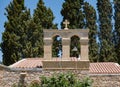 Ancient Monastery Kera Kardiotissa in the mountains of Crete Royalty Free Stock Photo