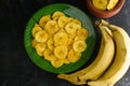 Kerala banana chips popular deep fried Onam special snack Royalty Free Stock Photo