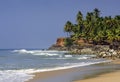 Kerala beach, India Royalty Free Stock Photo