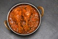 Spicy Indian chicken curry of Kerala Royalty Free Stock Photo