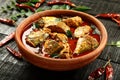 Kerala fish curry Royalty Free Stock Photo