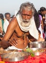 KERALA - JULY 30: A Hindu priest