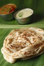 Kerala Paratha - a layered flatbread from Kerala