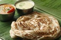 Kerala Paratha - a layered flatbread from Kerala
