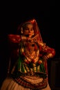 Kerala's traditional and cultural artform Royalty Free Stock Photo