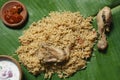 Kerala Style Biryani - Biriyani made with Fried Chicken/Mutton