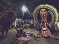 Kerala temple festival wide photography