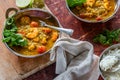Keralan style prawn curry Royalty Free Stock Photo