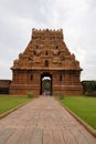 Keralantakan Tiruvasal, Second entrance gopura, Brihadisvara Temple, Tanjore, Tamil Nadu Royalty Free Stock Photo