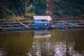 Keramba on the saguling lake