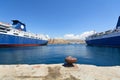 Keratsini port, Piraeus Royalty Free Stock Photo