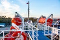 KERCH, CRIMEA - OCT. 2014: Port Krym. Kerchenskaya ferry crossing Royalty Free Stock Photo