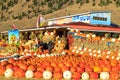 Keremeos Fruit Stand Pumpking Patch Farmers Market Royalty Free Stock Photo