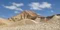 Keren Akev Mountain Peak near Ein Akev in the Negev Desert of Israel Royalty Free Stock Photo