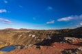 Kerid lake in iceland