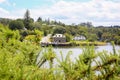 KERIKERI, NZ - JAN 10,2015: View of Stone Store in KeriKeri , Northland New Zealand. Royalty Free Stock Photo