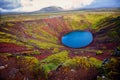 Kerio crater at Thingvellir National Park