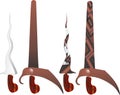 Keris is the javanese sword in indonesia