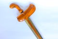 Keris or kris is tradional weapon of javanese people indonesia on white background a