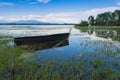 Kerkini lake in Greece Royalty Free Stock Photo