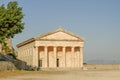 KERKYRA, CORFU, GRECE St. George& x27;s Church in the Royalty Free Stock Photo