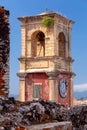 Kerkyra. Greece. Old clock tower in a Venetian fort.