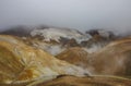 Kerlingarfjoll or The Ogress` Mountains, a volcanic mountain ran