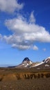 Kerlingarfjoll mountain and cloud