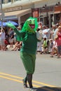 Kermit the Frog in Parade Royalty Free Stock Photo