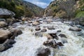 Kern River and Cow Flat Creek. California Royalty Free Stock Photo