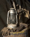 Kerosine lamp Royalty Free Stock Photo