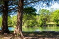 Guadalupe River in Kerrville-Schreiner State Park in Texas Royalty Free Stock Photo