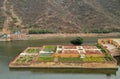 Kesar Kyari Bagh is garden on Maota Lake, India