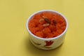 Kesari suji halwa, Indian sweei dish